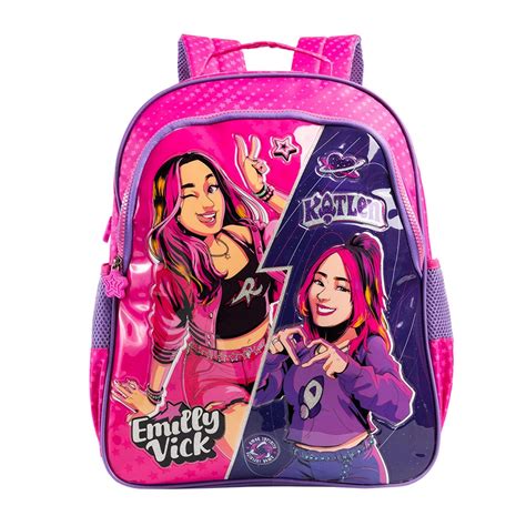 Mochila Da Emilly Vick - Mochila 16 Emilly Vick X - 15602 - Artigo Escolar