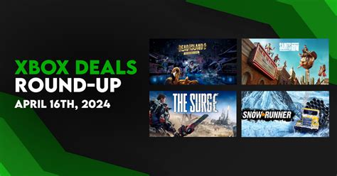 Xbox Deals Round-up (April 16): Deals with Game Pass, cheap Snowrunner ...