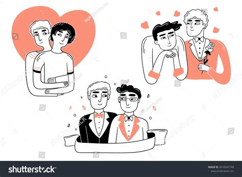 Lgbt Community Doodle Vector Background Gay Stock Vector Royalty Free 2010547748 Shutterstock