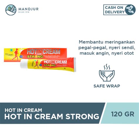 Hot In Cream Strong Gr Pereda Nyeri Otot Dan Sendi Extra Panas Lazada Indonesia