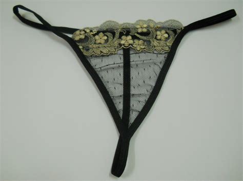 Fashion Care U L Fc U Black Sexy Babydoll Lingerie Dress G String