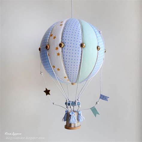 Hot Air Balloon Model Textile Hot Air Balloon Baby Hot Air Balloon Mobile Decorative Hot Air