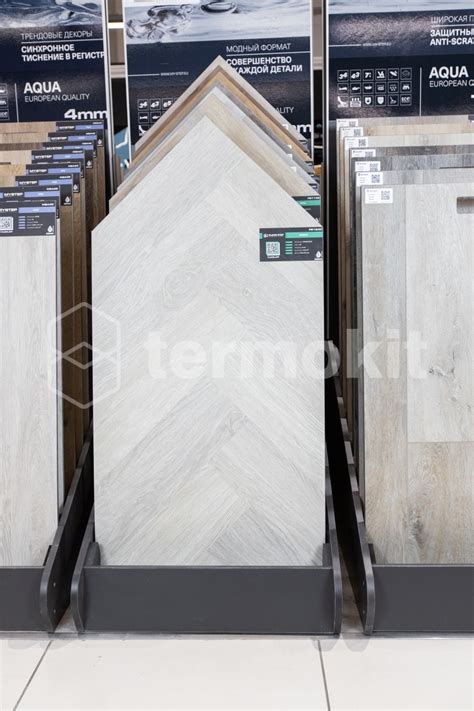 Каменно-полимерная плитка Floor Step Елка FS1240A Миасс A (артикул: Т ...