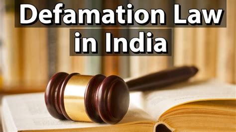 Defamation Law In India Ipc Section Vs Freedom Of Speech