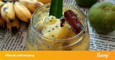 Resep Setup Nanas Selasih Sederhana Rumahan Di Yummy App