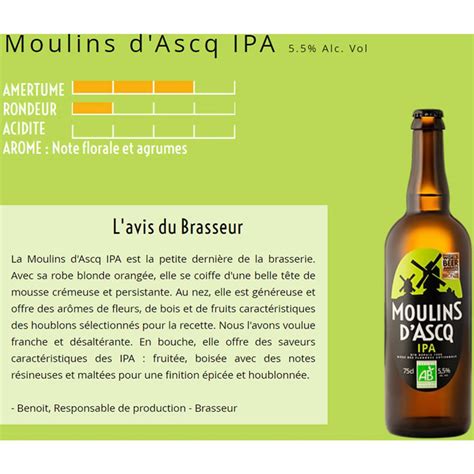 Moulins D Ascq Nord Bi Re Blonde Bio Ipa Chronodrive Cl