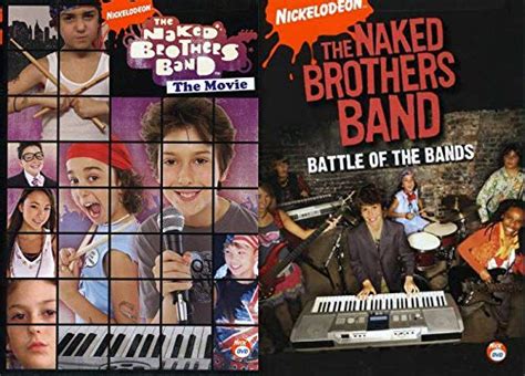 Amazon The Naked Brothers Band Nickelodeon DVD Bundle The Movie Battle Of The Bands