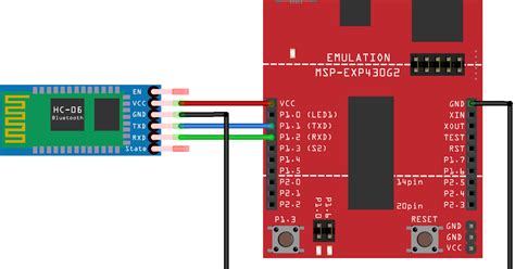 Lectronique En Amateur Module Bluetooth Hc Et Msp Launchpad