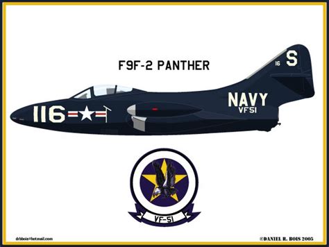 DAN BOIS GRAPHICS: VF-51 Panther jet