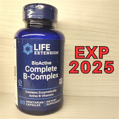 Jual Life Extension Bioactive Complete B Complex Vegetarian Capsules