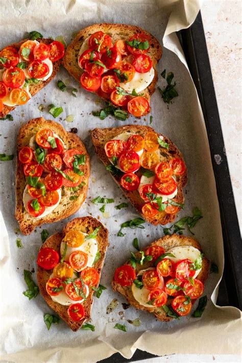 Cherry Tomato Bruschetta Coco And Camellia