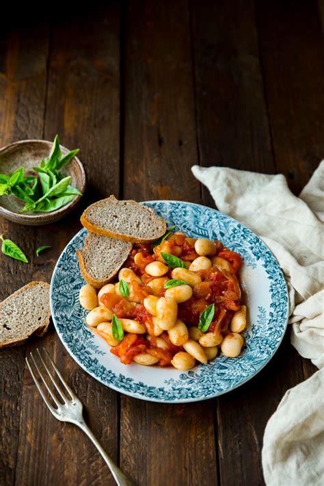 Haricots blancs à la tomate Cuisiner les légumineuses