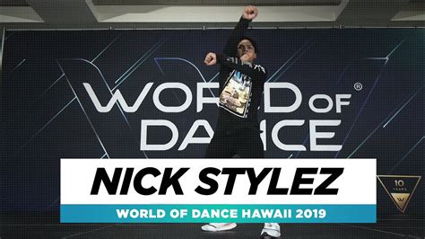 Nick Stylez Frontrow Showcase World Of Dance Hawaii