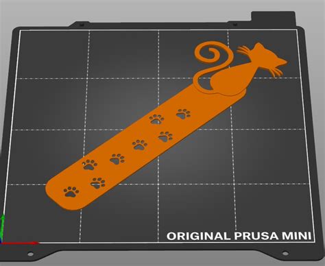 Záložka Kočka By Martin Download Free Stl Model