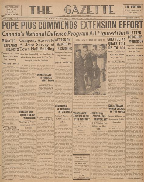 Latest Death Notices and Tributes from Glace Bay, Nova Scotia 6