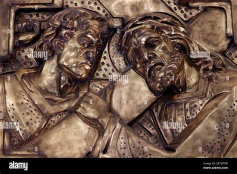 Catholic Church Way Of The Cross Passion Of Christ Jesus Takes Up