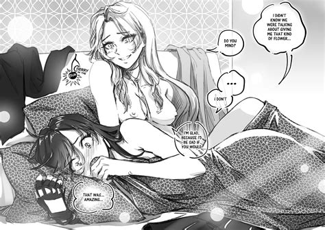 Tifa X Aeris Flower By Cherryinthesun Hentai Foundry