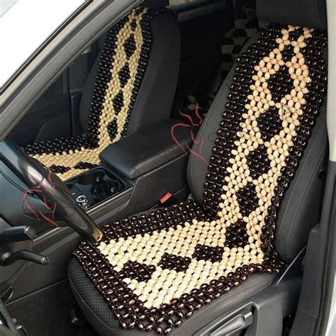 Beaded Car Seat Cover Chair Cushion Massager Wood Bead Auto | Etsy UK ...