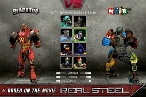 Real steel game for iphone ~ iphone apps game