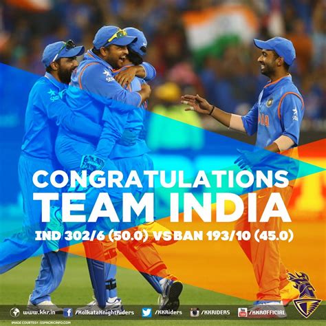 Congratulations Team India On That Stellar Win Whatta Performance