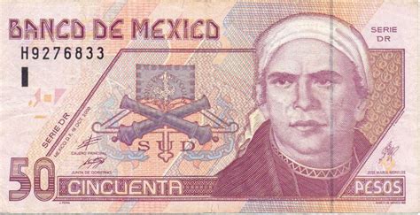 Old Mexican Peso Banknotes