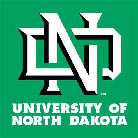 North Dakota Fighting Hawks Logo Alt On Dark Logo NCAA Division I