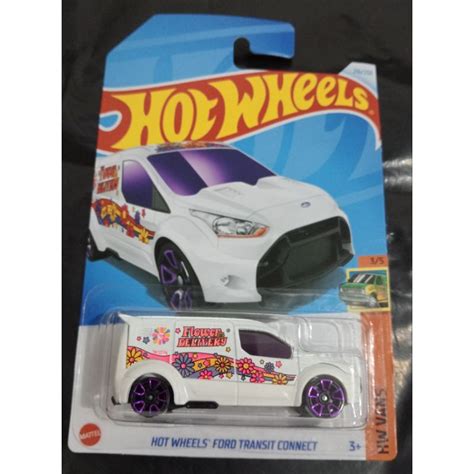 Hot Wheels Regular Treasure Hunt Hot Wheels Ford Transit Connect Shopee Singapore