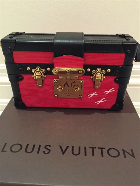 Louis Vuitton Petite Malle In Red Epi Leather Louis Vuitton Petite