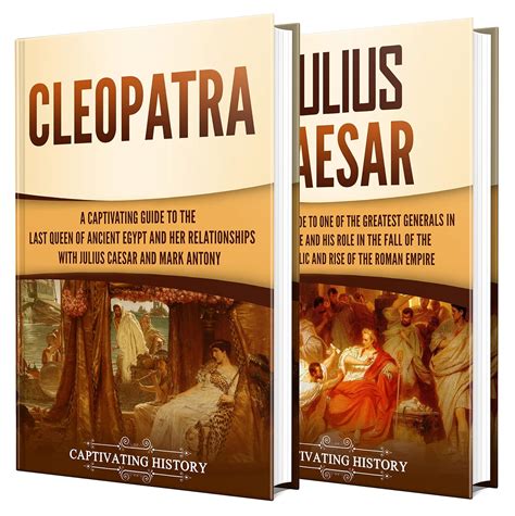 amazoncom cleopatra  julius caesar  captivating guide   queen