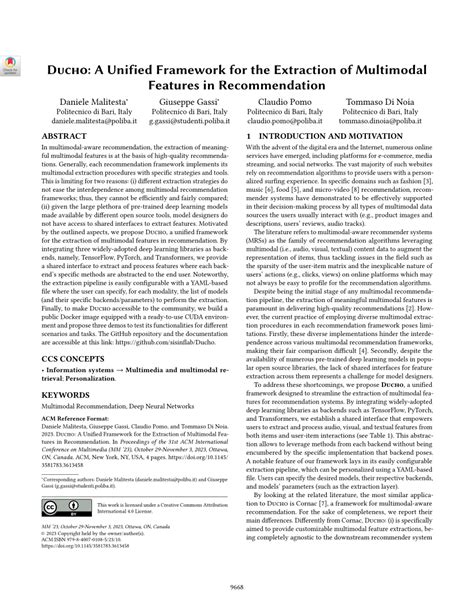 Pdf Ducho A Unified Framework For The Extraction Of Multimodal