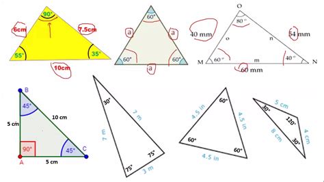Tipos De Triángulos Y Su Clasificación Youtube