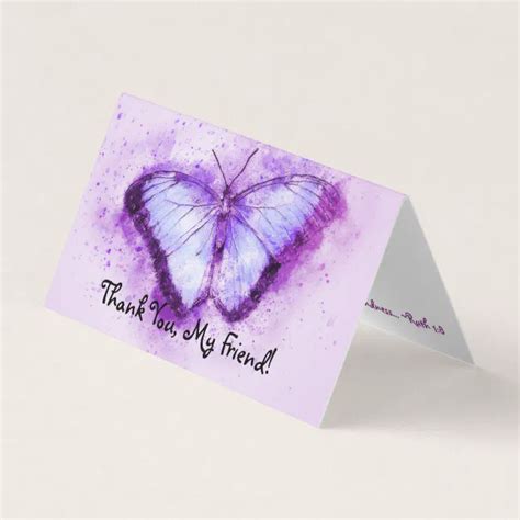 Butterfly Thank You Card | Zazzle