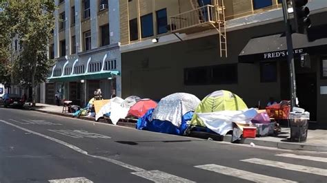 Inside Skid Row, Los Angeles Neighborhood For The Homeless