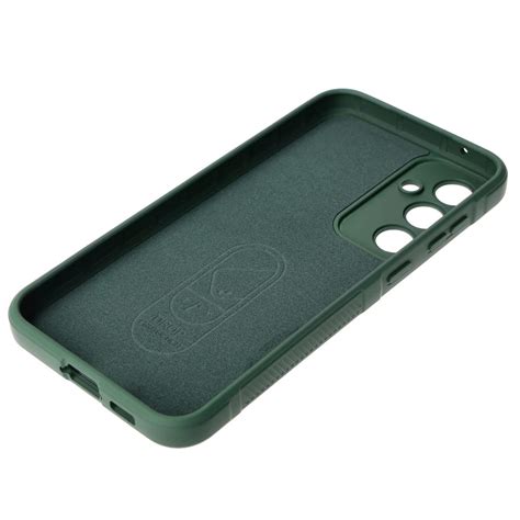 Pancerne Etui Bizon Case Tur Do Galaxy S23 FE Ciemnozielone Pancernik