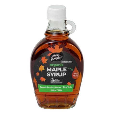 Go Organic 🍎 Organic Maple Syrup 250ml - Go Organic 🍎