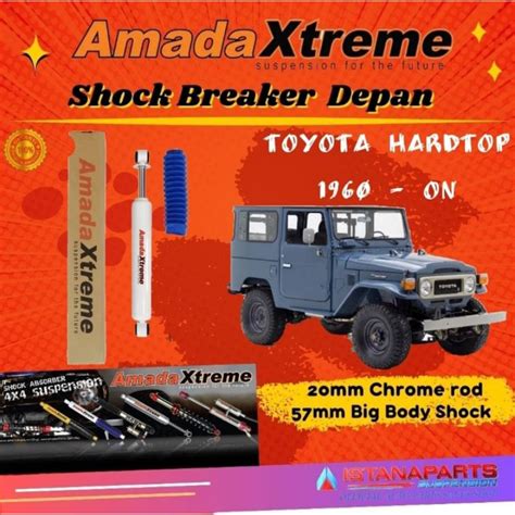 Jual Shock Breaker AMADA XTREME HARTHOP UKURAN TINGGI ORIGINAL ASLI