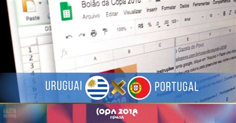 Uruguai x Portugal palpite para o bolão da Copa do Mundo 2018