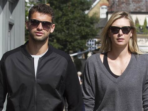 Why did Maria Sharapova split up with Grigor Dimitrov?