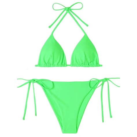 SWSMCLT Women S 2 Piece Bikini Set Spring Break Fall Detachable Cool Chic Holiday Brief