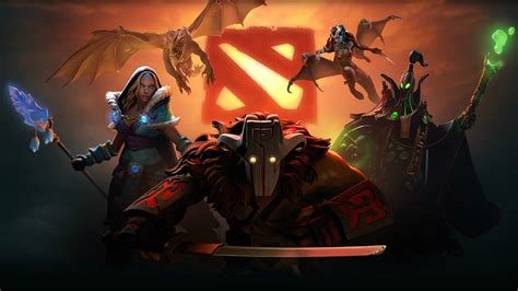 dota  logo wallpapers wallpaper cave