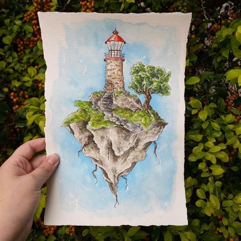 Desenhos A Lapis Paisagem - 8