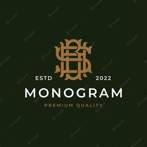 Initial Letters Monogram Initials Business Design Brand Identity