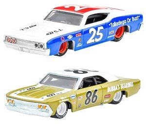 Hot Wheels Premium 2 Packs 69 Ford Torino Talladega 66 Chevelle Toy