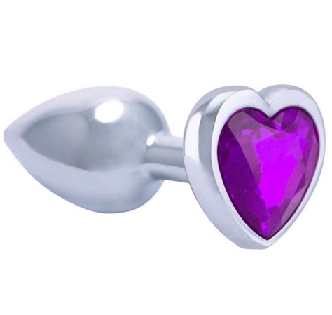 Novo Nunca Usado Plug Anal Em Metal Cora O Roxo Produto Feminino Nunca Usado
