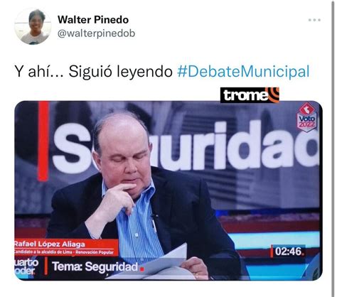 Elecciones George Forsyth Vs Rafael L Pez Aliaga Los Memes Del