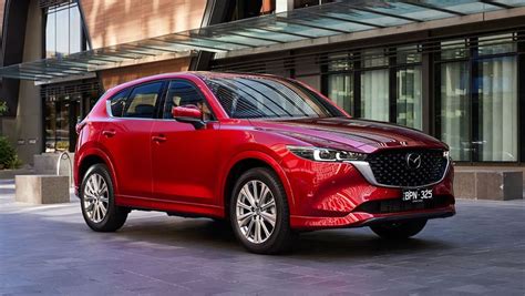 2022 Mazda Australia models including CX-5, BT-50, CX-30, MX-5 and