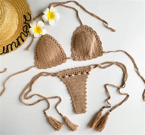 Best Crochet Bikini Pattern Pdf Files On English For Size Xs Xxl Crochet Patterns Thong