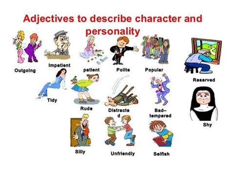 How To Describe People In English Appearance Character Traits And