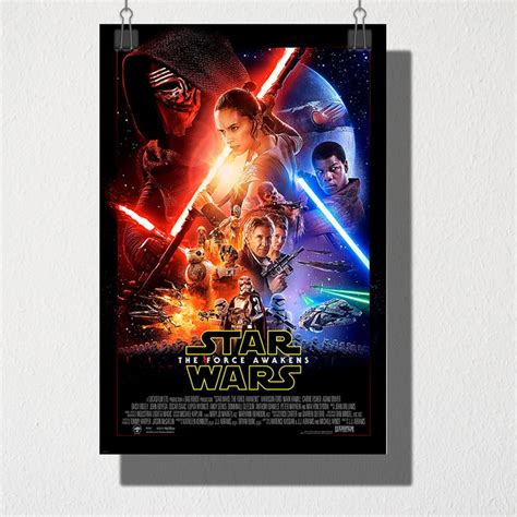 Poster A3 Star Wars O Despertar Da Força Elo7