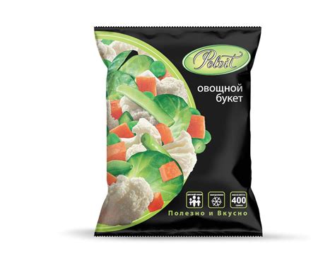 Овощной букет POLVIT, замороженный, 400 г - купить с доставкой по ...